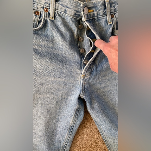 Agolde Parker blue jeans size 28 - Picture 6 of 9